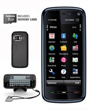 Black/Silver Nokia 5800 XpressMusic now available