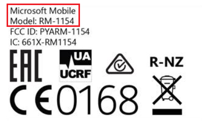 This is the FCC label that will appear on the dual SIM version of the Microsoft Lumia 650 - Second variant of the Microsoft Lumia 650 visits the FCC