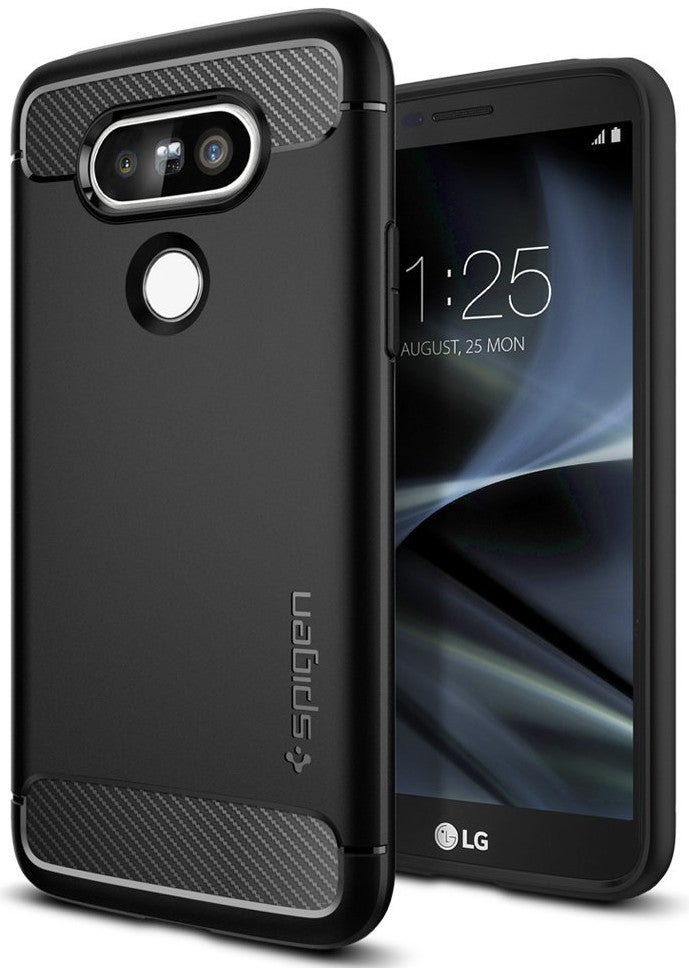 A G5 Spigen case render zooms in on the rear of LG&#039;s next big thing