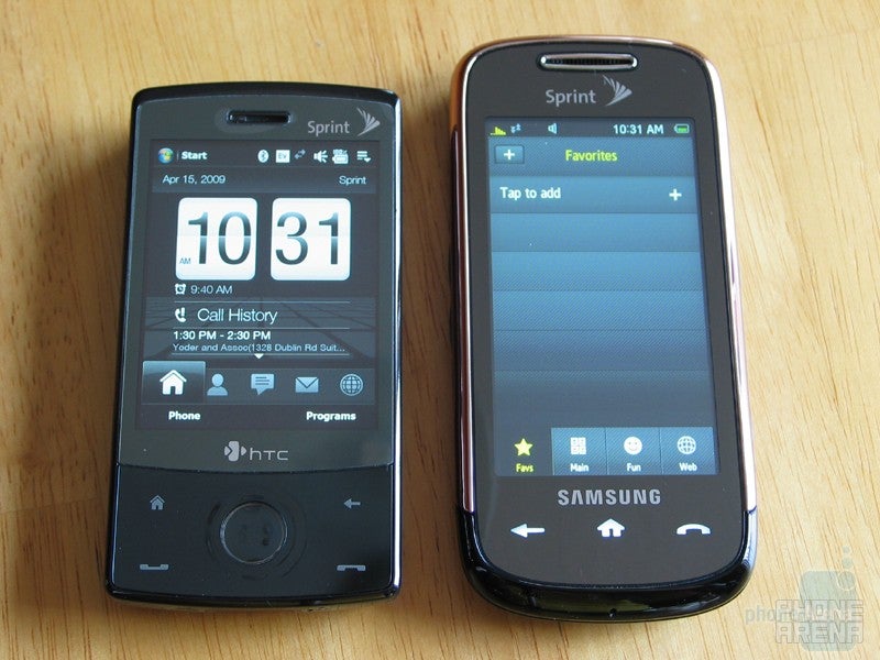 Touch Diamond and Instinct s30 - Hands-on with the Instinct s30