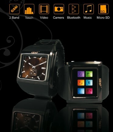 Want a watch phone now? Check out sWaP!