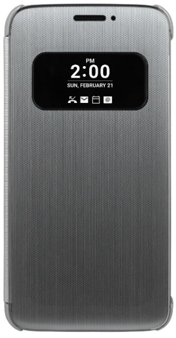 LG introduces its Quick Cover case for the LG G5 - LG shows off Quick Cover case for LG G5, confirms metal build for the new flagship