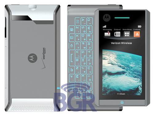 Motorola Calgary has a RAZR-like QWERTY - Motorola Calgary and IRONMAN to run on Android?