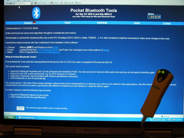 How to Synch Your JAM or MicroSoft Bluetooth Stack via Bluetooth