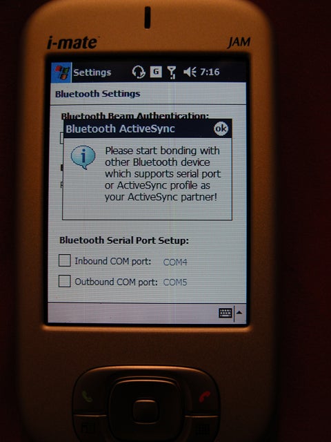 How to Synch Your JAM or MicroSoft Bluetooth Stack via Bluetooth