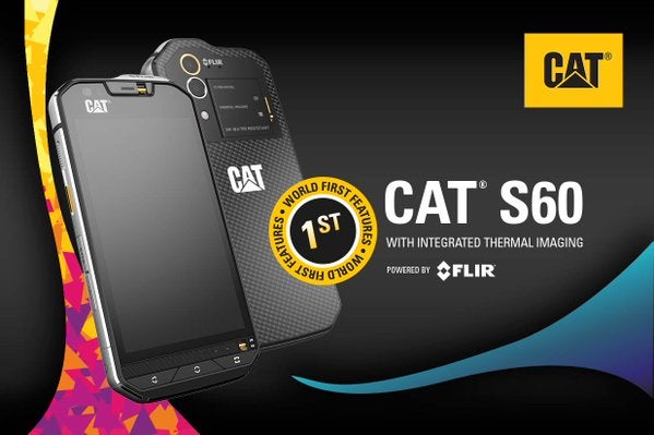 Predator, meet Cat S60, the world's first phone with thermal imaging camera