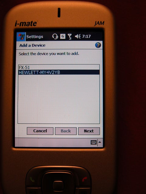 How to Synch Your JAM or MicroSoft Bluetooth Stack via Bluetooth
