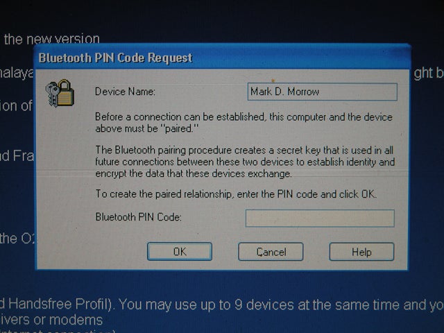 How to Synch Your JAM or MicroSoft Bluetooth Stack via Bluetooth