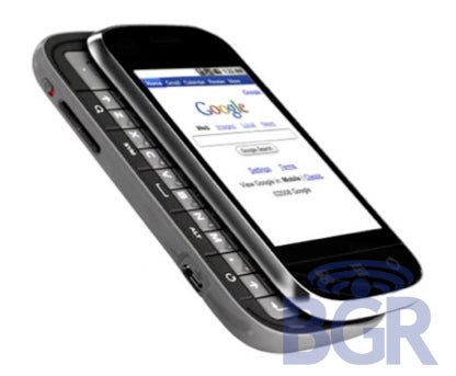 The first image of the G1 V2 shows Motorola-like keys - T-Mobile G1 V2 speculations