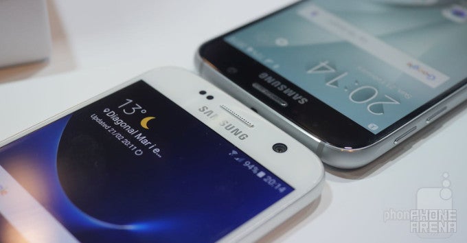 Samsung Galaxy S7 vs Galaxy S6: first look