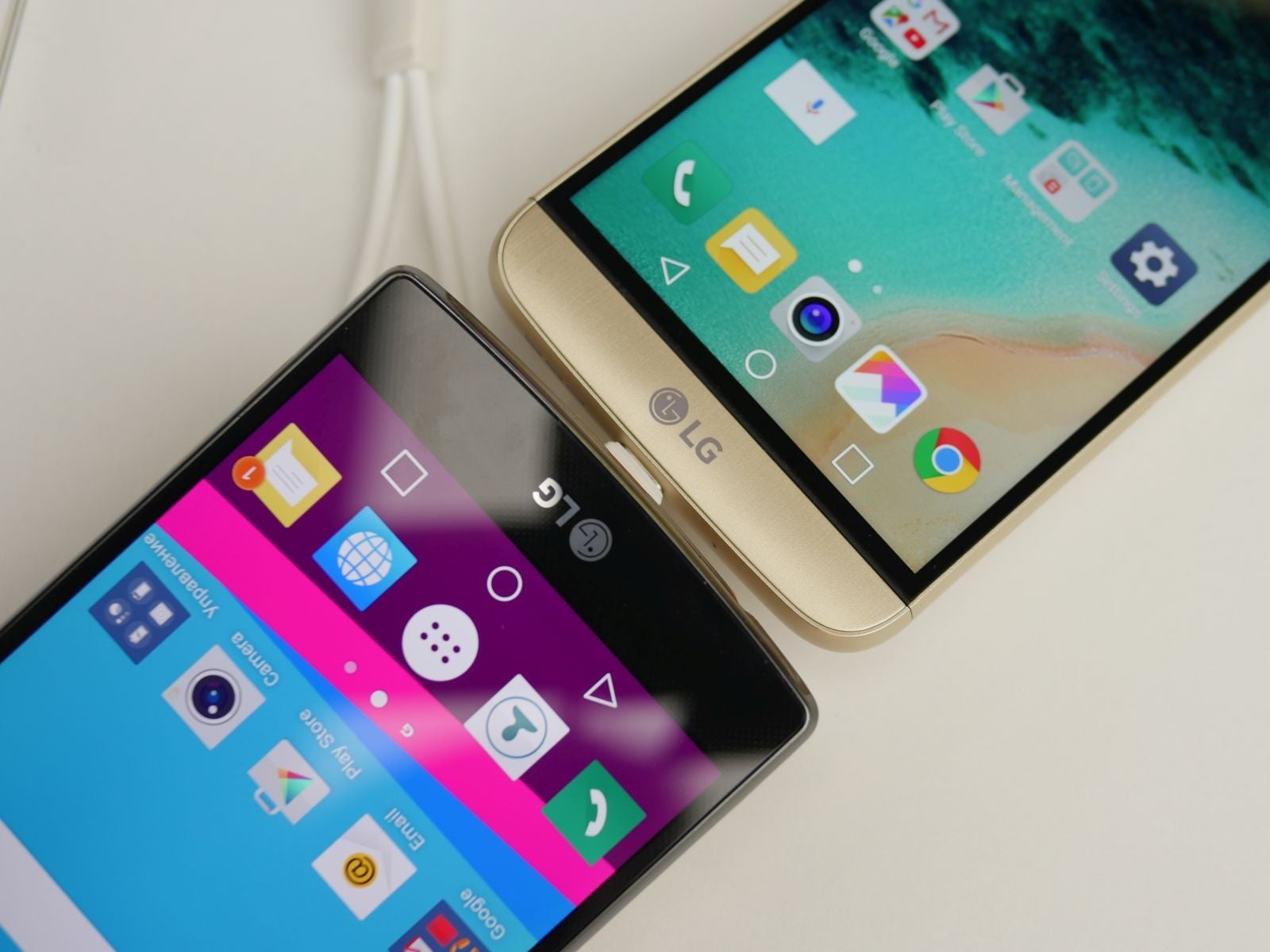 LG G5 vs LG G4: first look
