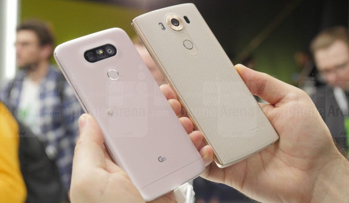 LG G5 vs LG V10: first look