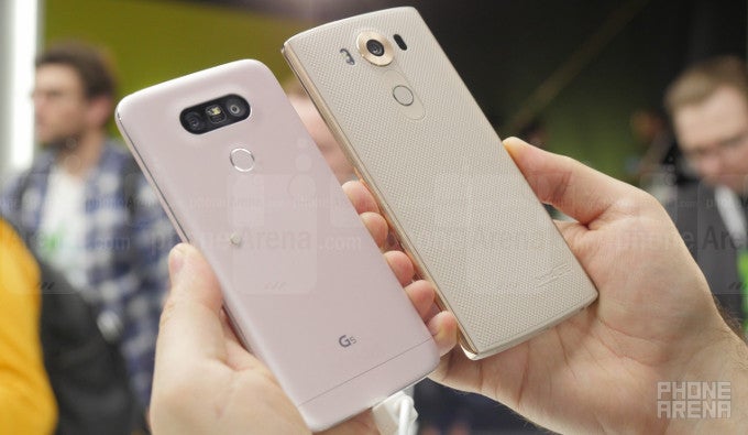 LG G5 vs LG V10: first look