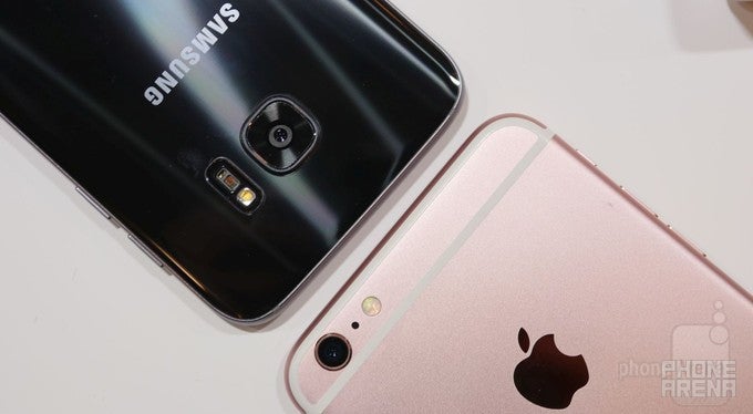 Samsung Galaxy S7 edge vs Apple iPhone 6s Plus: first look