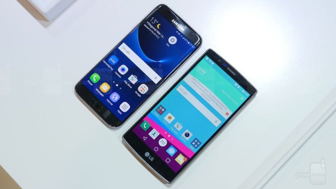 Samsung Galaxy S7 edge vs LG G4: first look