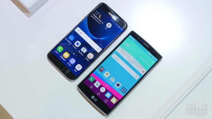 Samsung Galaxy S7 edge vs LG G4: first look