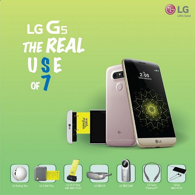 LG G5 vs Samsung Galaxy S7 - LG G5 vs Samsung Galaxy S7: the first marketing shot has been fired