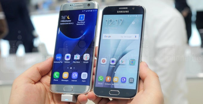 Samsung Galaxy S7 edge vs Galaxy S6: first look comparison