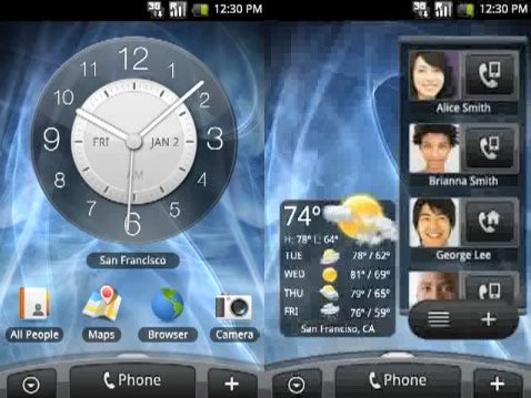 Video of HTC Hero shows new Android look