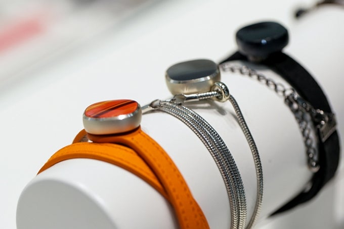 The Samsung Charm, a stylish barbones fitness tracker - Samsung's Charm wearable is a stylish fitness tracker that relays smartphone notifications