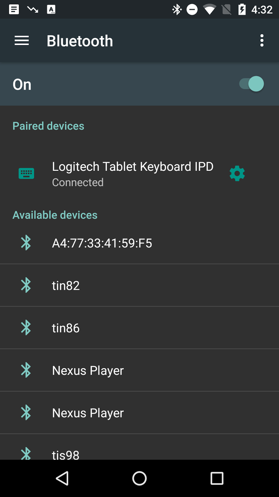 Alleged Android N screenshot reveals hamburger menu in the settings app