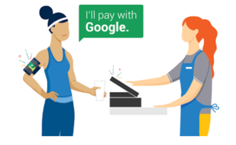 The first step when using the Hands Free app is to tell the cashier that you are paying with Google - Google's Hands Free mobile payment app allows you to make a mobile payment with your face