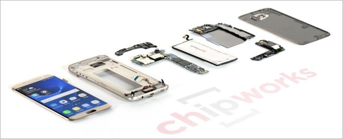 Chipworks tears down the Galaxy S7 edge, exposing interesting CPU and camera findings