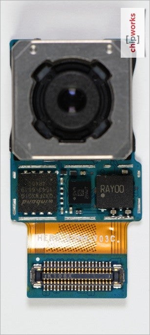 Sony supplied the Galaxy S7 edge&#039;s camera sensor. - Chipworks tears down the Galaxy S7 edge, exposing interesting CPU and camera findings