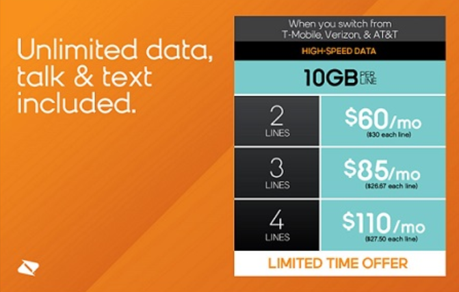 Boost Mobile offers discounted Family Plan to those switching from T-Mobile, Verizon or AT&amp;amp;T - Boost Mobile offers 50% discount, 10GB high speed data to families making a switch