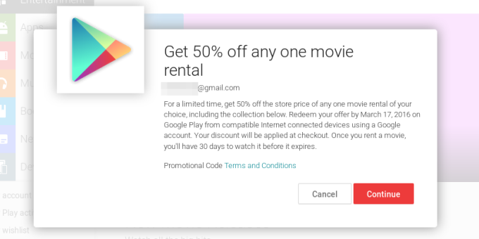 Deal: movie rentals now at 50% off on Google Play, Linkin Park's debut album is free