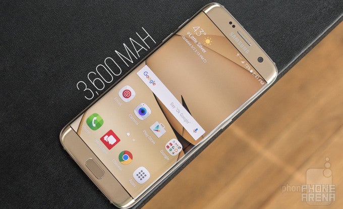 The Galaxy S7 edge stalls, delivers middling battery longevity