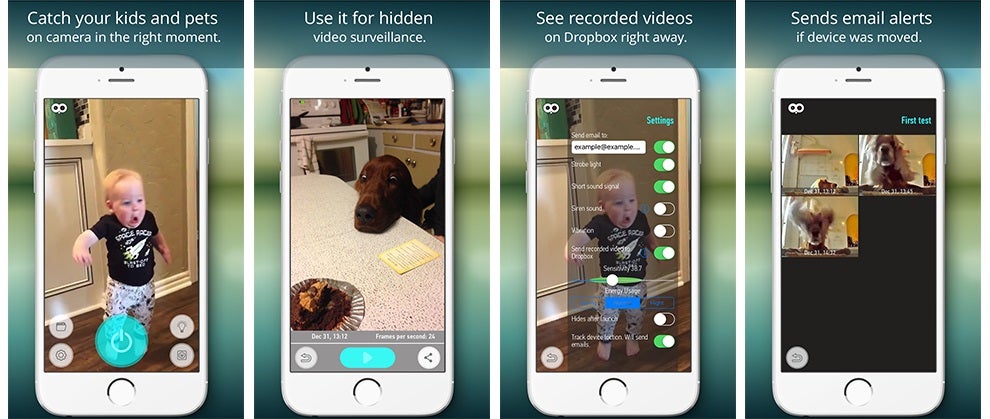Spotlight: Motion Sensor for iOS shoots video when it detects movement