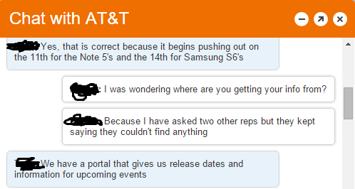 Rejoice! AT&amp;T tipped to release Marshmallow for Note 5 today, March 14 for Galaxy S6
