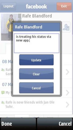 Facebook for S60 5th Edition - Facebook is now available for Symbian S60 5th Edition