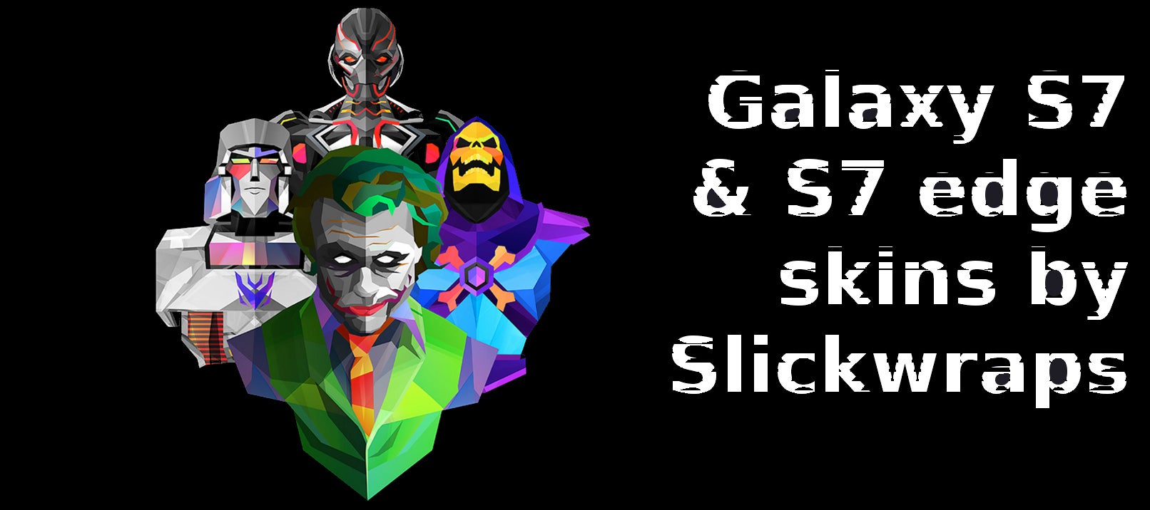 Top 3M vinyl skins for the Samsung Galaxy S7 &amp; S7 edge - villains, wood, leather, and carbon fiber galore