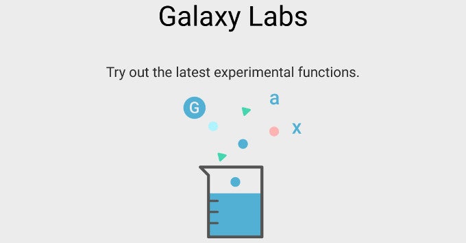 A walk through Samsung's new Galaxy Labs' selection of experimental features