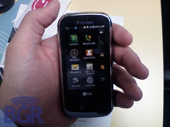 LG Tritan UX840 - Five handsets for U.S. Cellular this summer