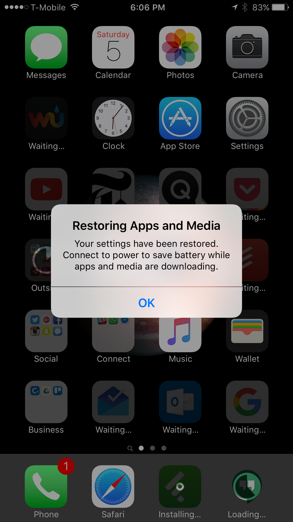 Switching from Android to iOS Part 1: Setup and Restore