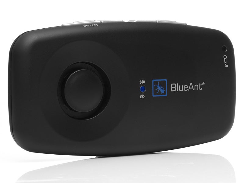 BlueAnt S1 car kit supporting simultaneous connection to two cell phones