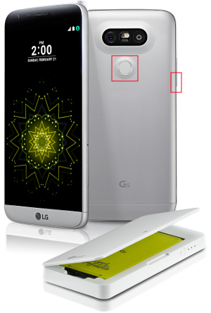 Simultaneously press the power and volume down keys to take a screenshot - How to take a screenshot on the LG G5