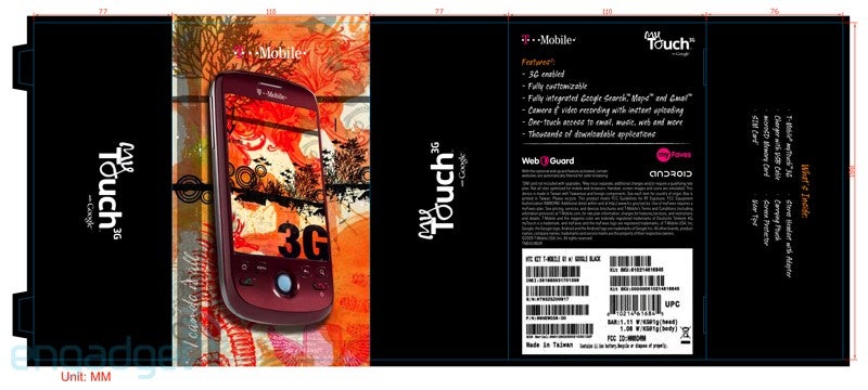 Box art reveals T-Mobile USA&#039;s name of next Android device