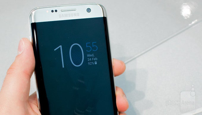 Galaxy S7 edge's curved display is experiencing palm rejection issues