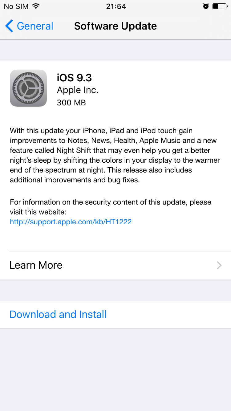 Apple to push out iOS 9.3 starting today (it's now live!)