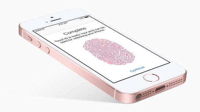 Apple iPhone SE TouchID is the same as in 5s, slower than iPhone 6s fingerprint sensor