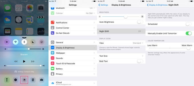Apple iOS 9.3: all new features