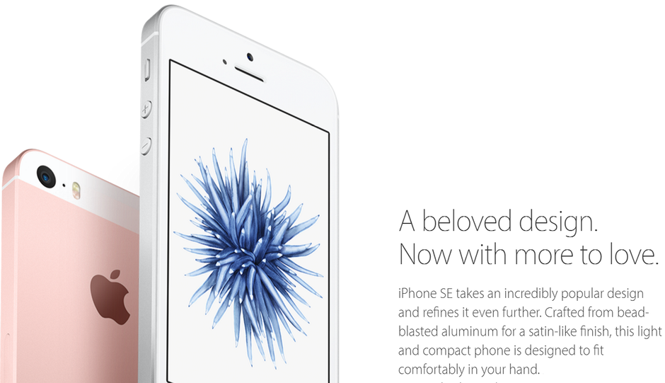 Does the iPhone SE's recycled design put you off, or you're still hot about that 5s look?