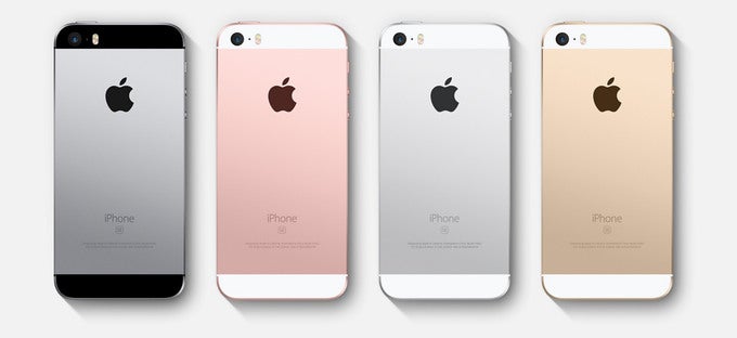The iPhone SE comes in gray, rose gold, silver, or gold - iPhone SE and iPad Pro 9.7 pre-orders are now live