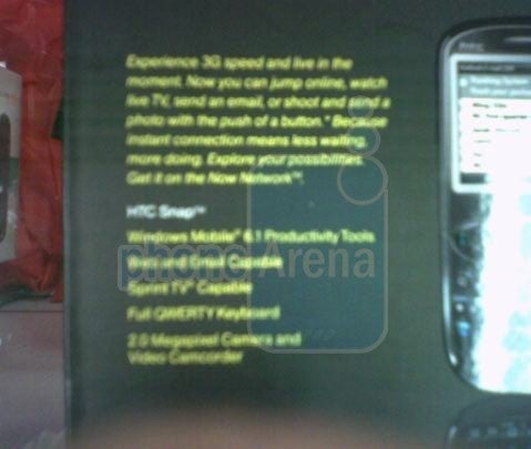 HTC Snap S511 live images - RadioShack got the HTC Snap and the Samsung Exclaim