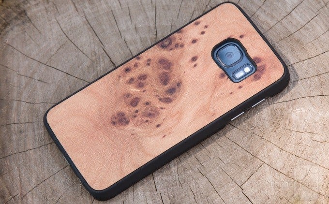 Cover-Up Samsung Galaxy S7 & S7 edge Natural Wood Cases Hands-on