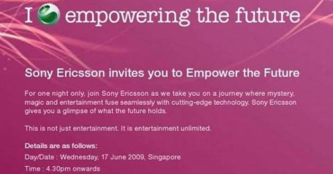 Sony Ericsson to announce the Xperia X2 on June 17